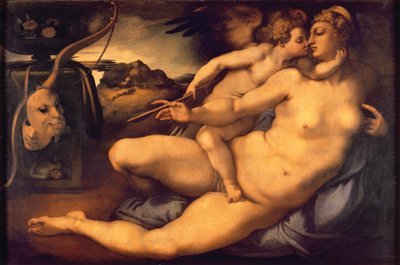 Venus y Cupido, 1533 de Jacopo Pontormo